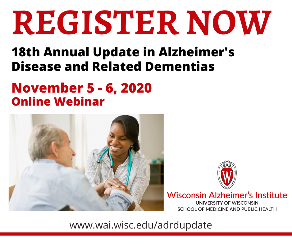 Wisconsin Wai Program Register today for the WAI Annual Update – Wisconsin Alzheimer’s ...