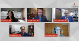 UW Scientists participate in a livestream video