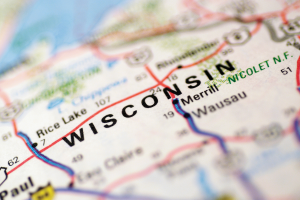 map of Wisconsin