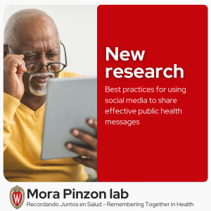 Older person using table to view Social media