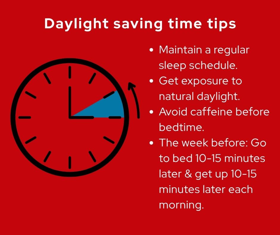Dr. María Mora Pinzón shares tips for a smoother time change transition